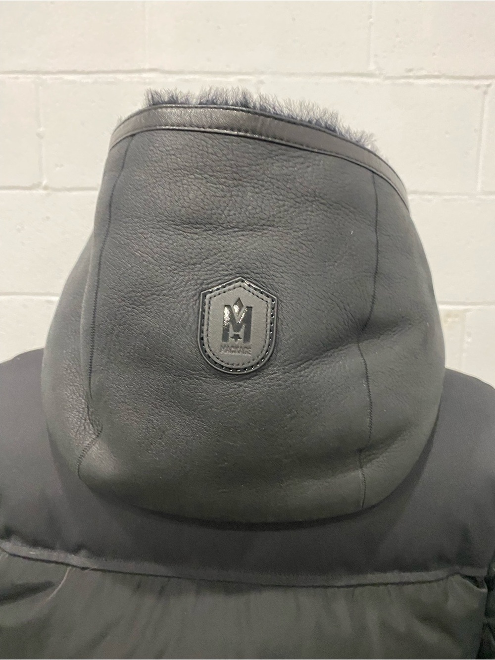 NWOT Mackage LUISA Long Hooded Puffer Coat With Zip Out Shearling Jacket XS - Picture 15 of 16
